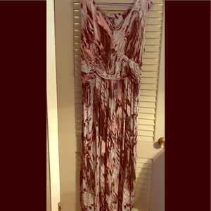 Daisy Fuentes plus size maxi dress